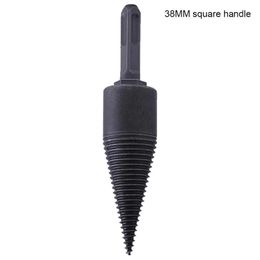 Brocas profesionales Bits HexagonalsquarerouseRoRound Shank Firewood Chop Wood divisor de madera Tornillo de tornillo Herramienta DS999621994 DH18W