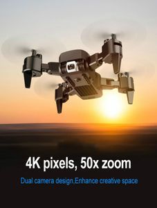 Professionele drone 4K HD Dual Camera GPS Foldable RC Aircraft WiFi FPV 20Mins Quadcopter Kids Toys Outdoor KK6 NIEUW HELICOPT 033491990