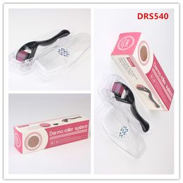 Professionele DRS540 Naalden Microneedle Derma Skin Rollers Dermaroller voor Huidverzorging en Lichaamsbehandeling Thuis Gebruik DHL Snel Schip