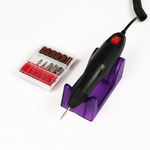 Professionnel Électrique Acrylique Nail Drill File Machine Kit Bits Manucure EU US Plug OR88