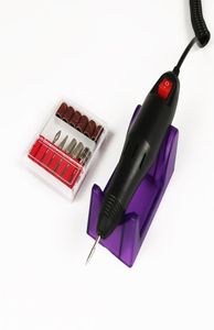 Professionele Elektrische Acryl Nagelboor Bestand Machine Kit Bits Manicure EU US Plug KG664724925