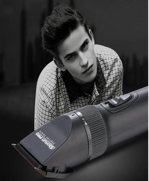 Professionnel électrique homme tondeuse à barbe précision 08mm peigne coupe-cheveux machine corps toilettage épilateur tondeuse trimmer6062387