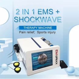 Professionele EMS Shockwave Therapy Machine lage intensiteitsschokgolf fysiotherapie apparatuur Emshock Golf ED Behandeling Pijnverlichting Instrument voor kliniek