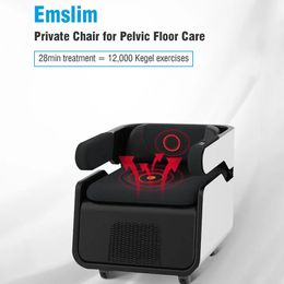 EMSlim – chaise professionnelle d'exercice du plancher pelvien, entraînement musculaire, traitement électro post-partum, dispositif de levage des fesses