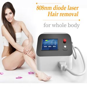 Draagbare 808nm epilator voor benen ontharingmachine 808 diode laser permanente pijnloze haren remover voor schoonheidssalon en kliniek