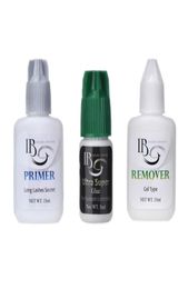 Kit de extensiones de pestañas profesionales Primer Ultra Super Glue Adhesive Remover para pestañas individuales de Corea6925457