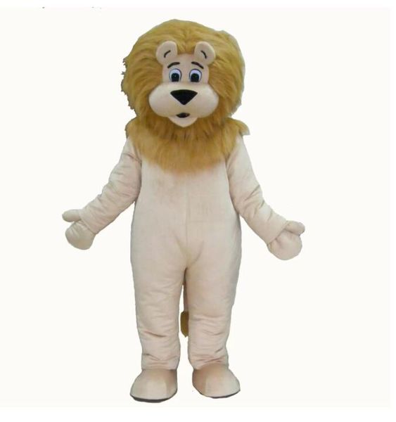 Trajes de la mascota del león caliente de la fábrica profesional Traje de personaje de dibujos animados para adultos Mascota Traje de traje de traje de disfraces para adultos Traje de dibujos animados