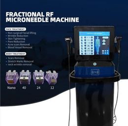 FDA professionnel approuvé Morpheus 8 microneedling fractionnaire RF Machine Revitalisation de la peau