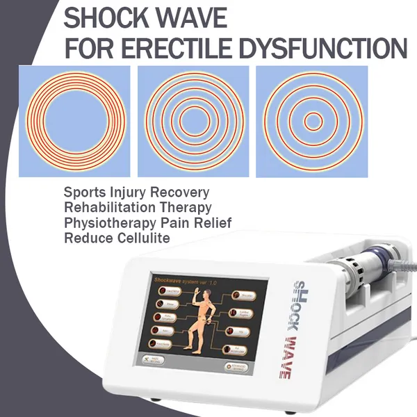 Autres équipements de beauté Thérapie professionnelle par ondes de choc ciblées Troubles de l'érection Eswt Machines de physiothérapie par ondes de choc acoustiques Élimination de la douleur