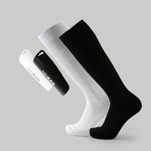 Protège-tibias de football professionnel Coussinets chaussettes de sport Manches de protège-jambes Protecteur de mollet Coton Chaud Épaissir Sockings espinilleras2282368