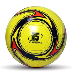 Ballon de Football professionnel TPU taille 5 rouge vert but équipe Match balles d'entraînement Machine à coudre 240103