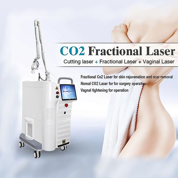 Professional Fractional CO2 Laser Ance Removal Pigment Removal Skin Lift CO2 Fractional Laser Skin Care Vaginal Tightening Machine with CE