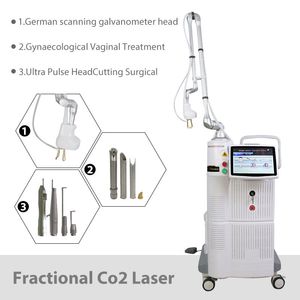 Professionele Fractionele Laser CO2 10600nm Vaginale Aanscherping Pigment Verwijdering Litteken Acne Verwijdering Huidvernieuwing Verjonging Machine Voor Schoonheidssalon