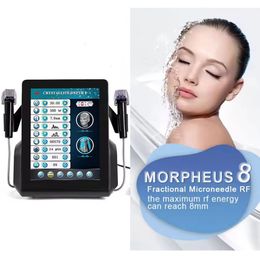 Professionele fractionele Rf Microneedling Machine Morpheus 8 RF Micro Needlesd Rimpel Verwijderen Afslanken Littekens Rimpels Verwijderen Huid Draaien Schoonheid Machine