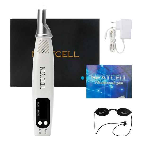 Machine professionnelle d'élimination des taches de rousseur, de l'acné, des grains de beauté, des taches foncées, stylo Laser picoseconde Portable, dispositif Laser pour tatouage