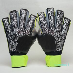 Guantes de fútbol de portero profesional con dedo, portero de látex, envío de regalos a protección