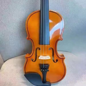 Test de qualité professionnelle Pur Handmade Wood Volines Retro Color Violin professionnel 4/4 Instrument de musique