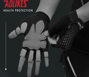 Glants d'exercice de gymnase professionnels hommes Hands protégeant des gants d'haltérophilie de fitness à la remise en forme 5554627