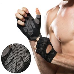 Professionele gym handschoenen fitnesshandschoenen mannen vrouwen handen beschermen ademend sport handschoenen voor crossfit gewicht-heffen