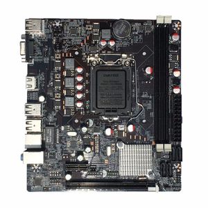 Freeshipping Professional H61 Desktop Computer Mainboard Moederbord LGA 1155 PIN CPU-interface Upgrade USB2.0 DDR3 1600/1333