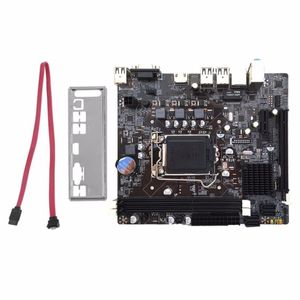 Freeshipping Professionele H61 Desktop Computer Moederbord Moederbord 1155 Pin CPU Interface Upgrade USB20 DDR3 1600/1333 Qbjkf