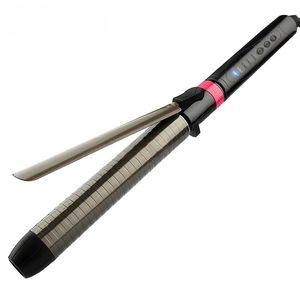 Bigoudi professionnel fer à friser rotatif baguette avec céramique Tourmaline anti-brûlure pointe isolée outil de coiffure 240226