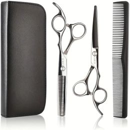 Professionele haarknipschaarset - Perfect voor thuiskappers, verzorging, trimmen Vormgeven voor mannen, vrouwen huisdieren!