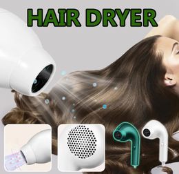 Secador de cabello profesional Fuerte Secador de salón de aire Cepillo de aire frío Viento frío iónico Negativo Grandes guisantes secos Secador de cabello eléctrico#DG4 240430