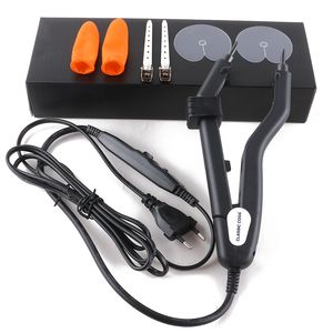 Professionele haarextensies IJzerconnectoren Temperatuurregeling Mini-verwarming Tip Keratine Bonding Heat Iron Hair Extension Tools Euro-stekker