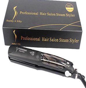 Professionele Kapsalon Stoom Styler Stijltang Strijkijzers Stoom Stijltang Damp Snelle Verwarming Haarverzorging Styling Tools5853369