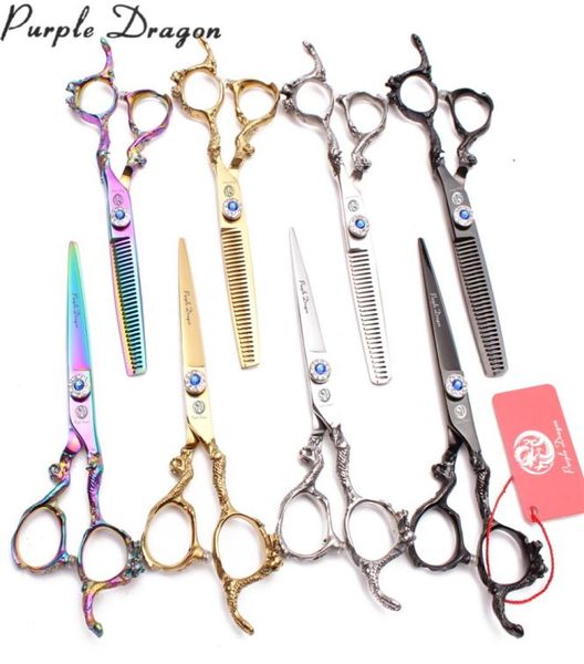 Tijeras profesionales para el cabello 6quot 440C Tijeras rectas Tijeras de adelgazamiento Tijeras de peluquería Peluquería Juego de corte de pelo Estilista 6375040