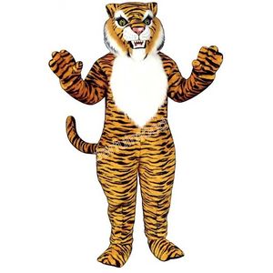 Déguisement de mascotte tigre professionnel halloween fête d'anniversaire adulte déguisement tenues d'halloween vêtements