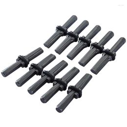 Professionele handgereedschapsets 10 pc's 9/16 inch plug wiggen Feather Shims betonnen rotssteen splittergereedschap geschikt voor het splitsen van de harde