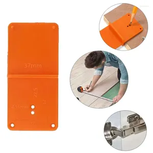 Professionele Handgereedschap Sets 1 stks Scharnier Gat Boren Gids Plastic 35mm Houtbewerking Punch Opener Locator DIY Template