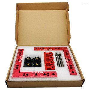 Professionele handgereedschapsets 2 sets 160 mm houtbewerking hoekklemmen haakse liniaal 90 graden L-vormig hulpvierkant aluminium