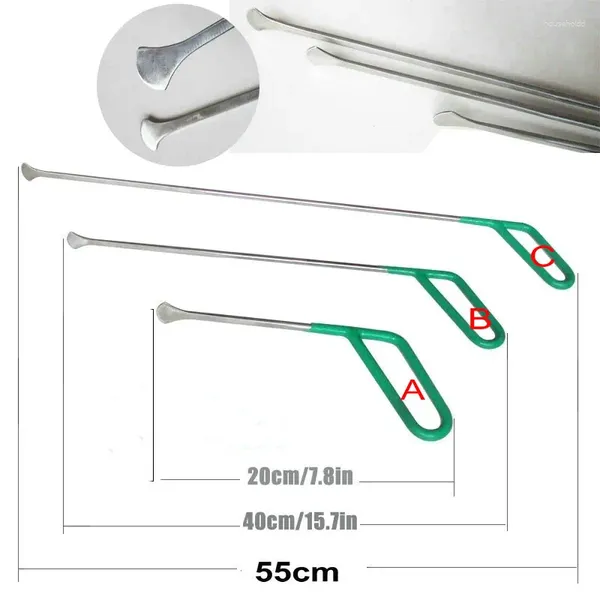 Ensembles d'outils à main professionnels 3 pièces, poignée rouge, outils à crochet PDR, tiges de poussée, débosselage, réparation sans peinture de carrosserie de voiture