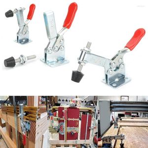 Professionele handgereedschap Sets 4/8pcs/Set Red Toggle Clamp GH-2010 90kg/198lbs Quick release horizontale klemmen zware gereedschapsaccessoire