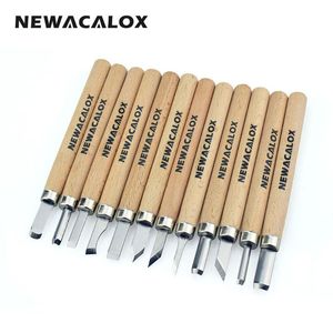 Juegos de herramientas de mano profesionales ACALOX 12 piezas Cuchillo para grabar en madera Scorper Tallado en madera Carpintería Hobby Arts Craft Nicking Cutter Graver Bisturí Multi