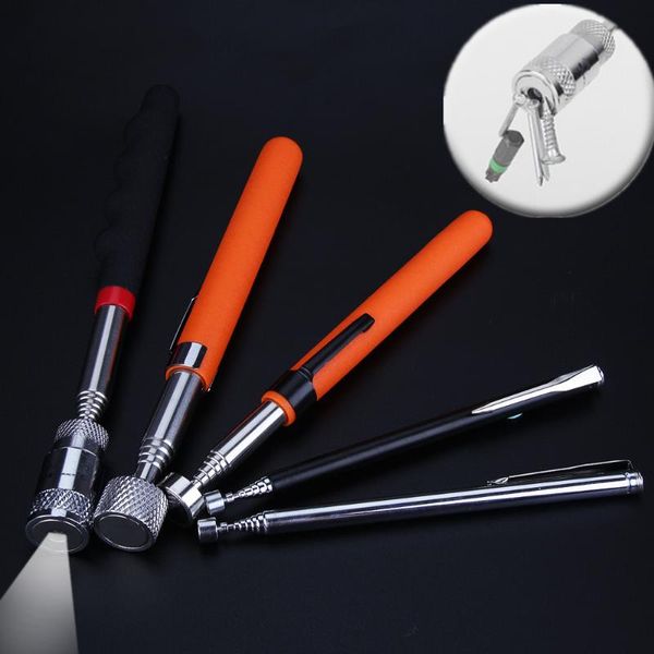 Ensembles d'outils à main professionnels Outils de ramassage magnétiques réglables Poignée Stylo longue portée extensible pratique pour ramasser des noixProfessional Professio