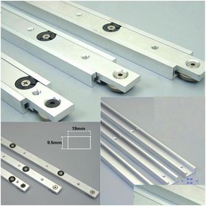 Professionele handgereedschapsets Aluminium legering TTRACKS SLOT MITER TRACK EN BAR SLIDER TAFEL ZEZE MAAG HOUD WOODWERKING Tools Diy Drop D Dhobk