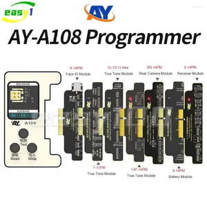 Professionele handgereedschapsets AY A108 Programmeur voor IPhone X-14 Pro Max Face ID Flex Dot-projector Batterij True Tone Achteruitrijcamera Lezen Schrijven