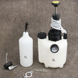 Ensembles d'outils à main professionnels pompe de remplacement de changeur d'huile de frein de voiture manuel à travers la réparation d'unité de pompage de Pot à vide