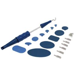 Ensembles d'outils à main professionnels extracteur de Dent avec crochet et 12 pièces Extra Large onglets de colle Kit d'outils PDR pour la réparation de carrosserie de voitureProfessionnel