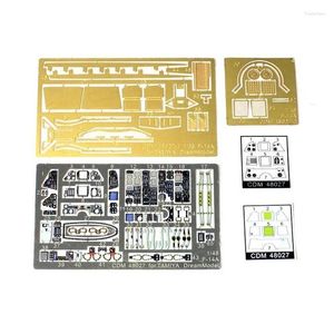 Ensemble d'outils à main professionnels Dream Model CDM48027 1/48 EUS F-14A Tomcat Fighter Color Po Setchd Set pour Tamiya 61114