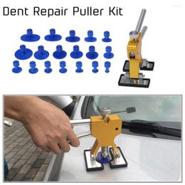 Professionele handgereedschapsets duurzame aluminium pv66 bridge puller dent kit schilless reparatieauto body gereedschap kits elektrisch universeel geel