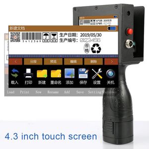 Professionele handgereedschap stelt handheld inkjet printer Portable High Definition Code snel drogen QR -afdrukken F2 in