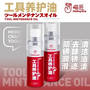 Ensembles d'outils à main professionnels Hobby Mio 15 ml d'huile de mintenance anti-rouille élimination de la rouille à commande manuelle pour l'entretien du modèle de pince coupante