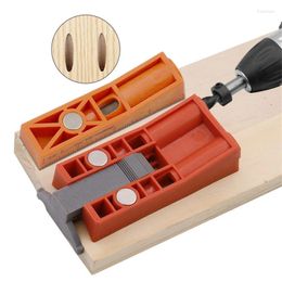 Posicionamiento de herramientas manuales profesionales Posicionamiento de perforación de carpintería Localizador de carpintería Guía de la guía Posicionador Posicionador de la broca Kit de soporte oblicuo