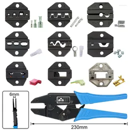 Ensembles d'outils à main professionnels, pince à sertir HS, mâchoire pour bornes à capuchon à ressort de 230mm HS-03BC/2546B/103/101, outils de haute dureté