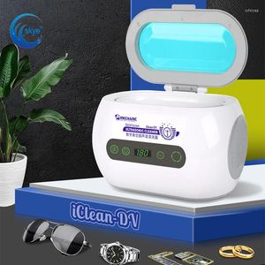 Professionele handgereedschapsets Mechanische IClean DV DV Dual Digital Ultrasonic Cleaner Sieraden Mobiele bril voor metalen reiniging Telefoon